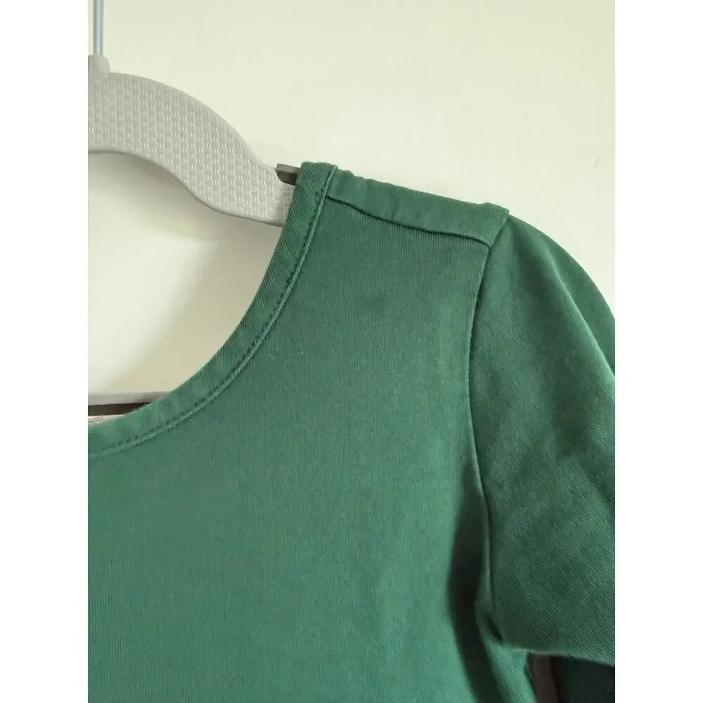 $79 Hanna Andersson Long Sleeve Shimmer Tulle Dress - size 5